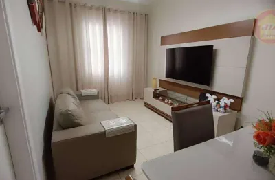 Apartamento com 1 quarto à venda, 47 m² por r$ 373.000 - boqueirão - santos/sp