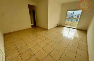 Apartamento com 2 quartos para alugar, 90 m² por r$ 3.200/mês - vila guilhermina - praia grande/sp