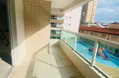 Apartamento com 2 quartos à venda, 70 m² por r$ 585.000 - boqueirão - praia grande/sp