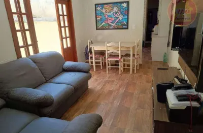 Casa com 2 quartos à venda, 110 m² por r$ 440.000 - tupi - praia grande/sp