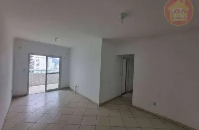 Apartamento com 2 quartos para alugar, 73 m² por r$ 2.980/mês - vila guilhermina - praia grande/sp
