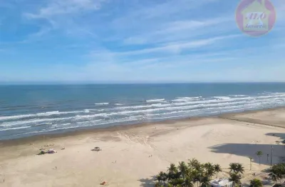 Apartamento com 2 quartos para alugar, 90 m² por r$ 4.300/mês - aviação - praia grande/sp