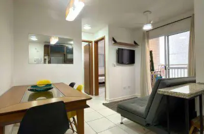 Apartamento com 2 quartos à venda por r$ 330.000 - aviação - praia grande/sp