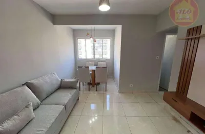 Apartamento com 2 quartos à venda, 79 m² por r$ 365.000 - caiçara praia grande/sp