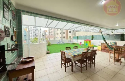 Apartamento com 3 quartos à venda, 279 m² por r$ 1.495.000 - canto do forte - praia grande/sp