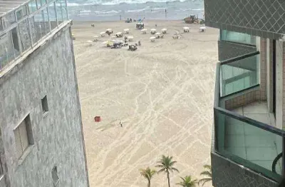 Apartamento com 2 quartos para alugar, 95 m² por r$ 3.700/mês - aviação - praia grande/sp