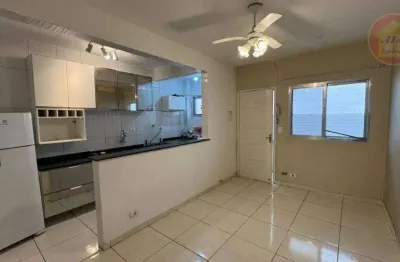 Apartamento com 1 quarto à venda, 55 m² por r$ 225.000 - canto do forte - praia grande/sp