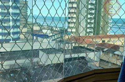 Apartamento com 1 quarto à venda, 47 m² por r$ 365.000 - vilamar - praia grande/sp