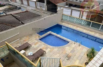 Apartamento com 1 quarto para alugar, 67 m² por r$ 2.800/mês - aviação - praia grande/sp