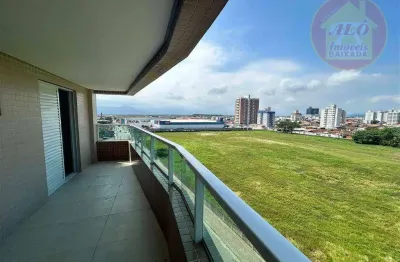 Apartamento com 3 quartos à venda, 102 m² por r$ 615.000 - aviação - praia grande/sp