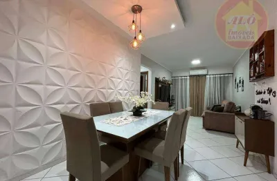 Apartamento com 2 quartos à venda, 71 m² por R$ 445.000 - Vila Guilhermina - Praia Grande/SP