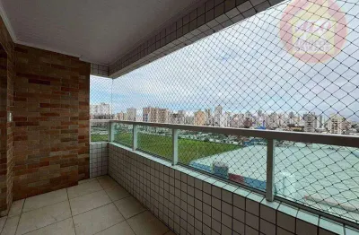 Apartamento com 2 quartos à venda, 59 m² por R$ 440.000 - Vila Guilhermina - Praia Grande/SP
