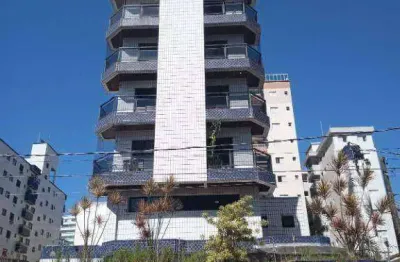 Apartamento com 1 quarto à venda, 55 m² por R$ 295.000 - Vila Guilhermina - Praia Grande/SP
