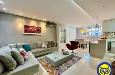 Apartamento 3 dormitorios ( sendo 1 suite + 2 demi-suites) 3 vagas e hobby box - centro florianopolis