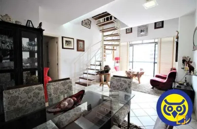 Cobertura duplex, 3 quartos(suíte), 2 vagas, terraço - próximo beira mar - centro/fpolis-sc