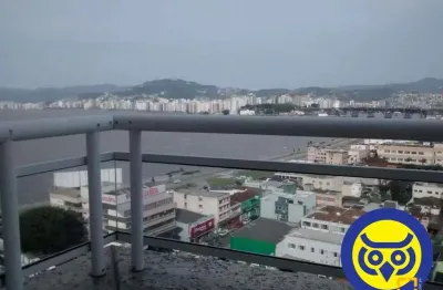 Cobertura plana c/348,44m2, piscina, 3 quartos, 4 vagas - bairro estreito - fpolis/sc