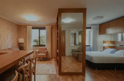 Apartamento para venda, 01 dormitório, 02 vagas de garagem - vila suíça, gramado/ rs