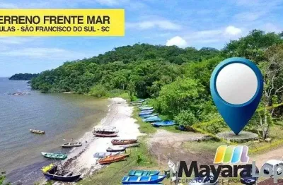 Terreno à venda, 770 m² por R$ 770.000,00 - Paulas - São Francisco do Sul/SC