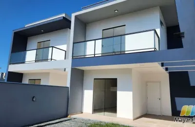Casa com 3 dormitórios à venda, 115 m²  praia de ubatuba - são francisco do sul/