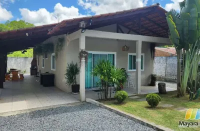 Casa com amplo terreno na tapera em são francisco do sul