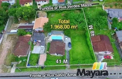 Terreno à venda por r$ 900.000 - rocio pequeno - são francisco do sul/sc