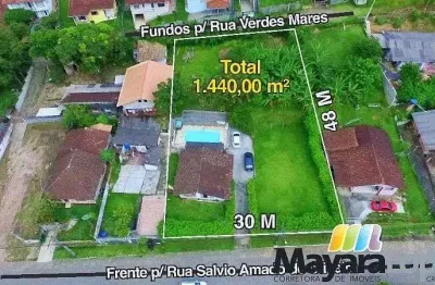 Terreno à venda por r$ 650.000 - rocio pequeno - são francisco do sul/sc