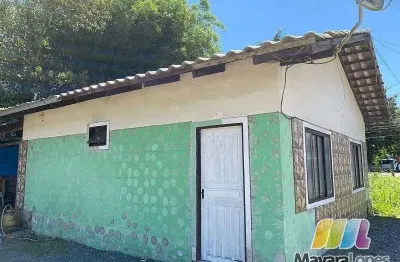 Casa com 2 dormitórios à venda, 100 m² por r$ 180.000,00 - rocio grande - são francisco do sul/sc