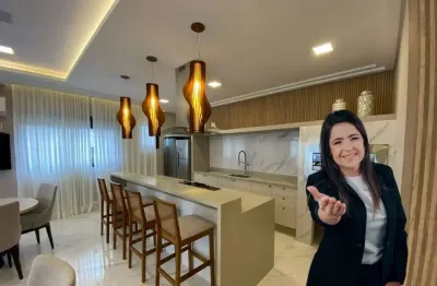 Apartamento com 3 quartos à venda na rua brasilpinho, 286, kobrasol, são josé, 128 m2 por r$ 1.300.000