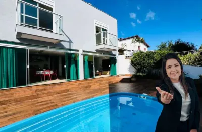 Casa com 3 quartos à venda na rua hercílio de aquino, 47, itaguaçu, florianópolis, 363 m2 por r$ 2.980.000