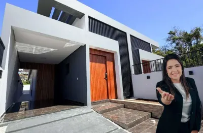 Casa com 3 quartos à venda na rua idivaldo horácio da silveira, 21, ipiranga, são josé, 123 m2 por r$ 699.900
