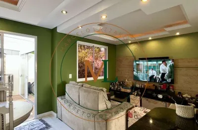 Casa em condomínio fechado com 3 quartos à venda na avenida açucena, moinhos de vento, canoas, 154 m2 por r$ 1.049.000