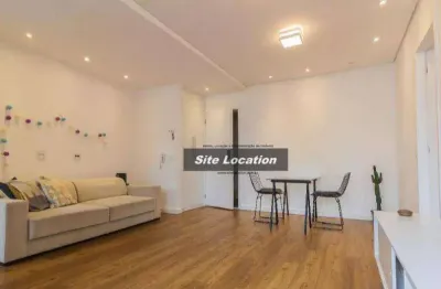 Apartamento com 1 quarto à venda na Rua Doutor Paschoal Imperatriz, Brooklin, São Paulo, 48 m2 por R$ 730.000