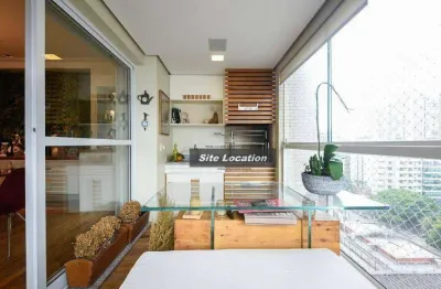 Apartamento com 3 quartos à venda na Rua Antônio de Macedo Soares, Campo Belo, São Paulo, 155 m2 por R$ 2.050.000