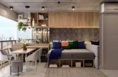 Apartamento com 1 quarto à venda na Rua Doutor Tomás Alves, Vila Mariana, São Paulo, 22 m2 por R$ 356.300