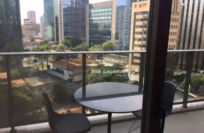 Apartamento com 1 quarto para alugar na avenida eusébio matoso, pinheiros, são paulo, 46 m2 por r$ 4.500
