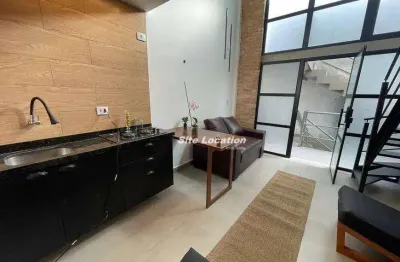 Apartamento com 1 quarto para alugar na rua das camélias, mirandópolis, são paulo, 45 m2 por r$ 2.600