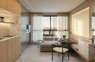 Apartamento com 1 quarto à venda na Avenida Agami, Moema, São Paulo, 20 m2 por R$ 390.000