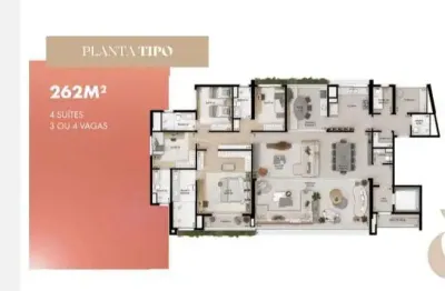 Apartamento com 4 quartos à venda na rua andré ampére, brooklin, são paulo, 262 m2 por r$ 5.450.000