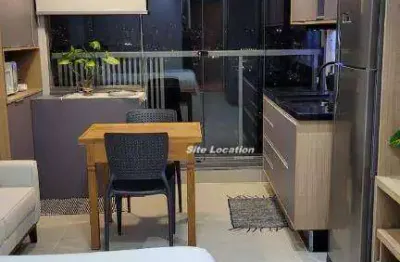 Apartamento com 1 quarto para alugar na Avenida Vereador José Diniz, Campo Belo, São Paulo, 24 m2 por R$ 3.300