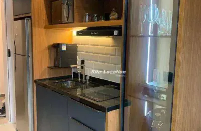 Apartamento com 1 quarto para alugar na rua senador milton campos, chácara santo antônio, são paulo, 30 m2 por r$ 3.500