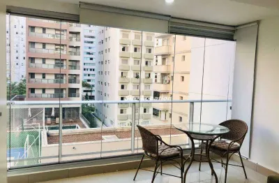 Apartamento com 1 quarto para alugar na rua guararapes, brooklin, são paulo, 35 m2 por r$ 3.100
