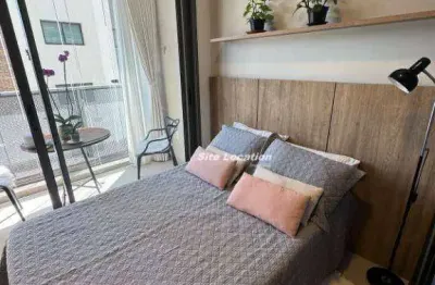 Apartamento com 1 quarto para alugar na alameda dos anapurus, moema, são paulo, 26 m2 por r$ 3.900