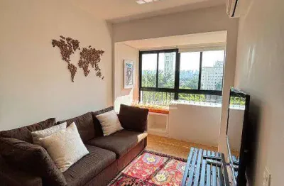 Apartamento com 1 quarto para alugar na rua oscar pereira da silva, itaim bibi, são paulo, 36 m2 por r$ 5.000