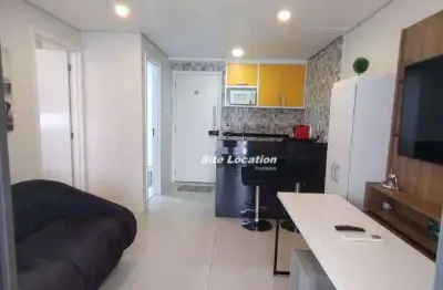 Apartamento com 1 quarto para alugar na rua pensilvânia, brooklin, são paulo, 36 m2 por r$ 3.217