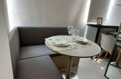 Apartamento com 1 quarto para alugar na Rua São Benedito, Alto da Boa Vista, São Paulo, 33 m2 por R$ 3.100