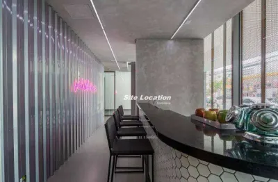 Apartamento com 1 quarto para alugar na Alameda dos Maracatins, Moema, São Paulo, 25 m2 por R$ 3.500