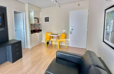 Apartamento com 1 quarto para alugar na alameda dos anapurus, moema, são paulo, 34 m2 por r$ 2.700