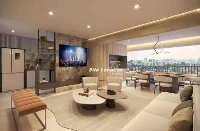 Apartamento com 3 quartos à venda na Rua Joaquim Guarani, Brooklin, São Paulo, 118 m2 por R$ 1.860.000