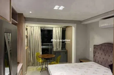 Apartamento com 1 quarto para alugar na Avenida Vereador José Diniz, Campo Belo, São Paulo, 25 m2 por R$ 2.650
