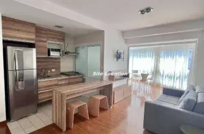 Apartamento com 1 quarto para alugar na Rua Sansão Alves dos Santos, Brooklin, São Paulo, 50 m2 por R$ 5.600